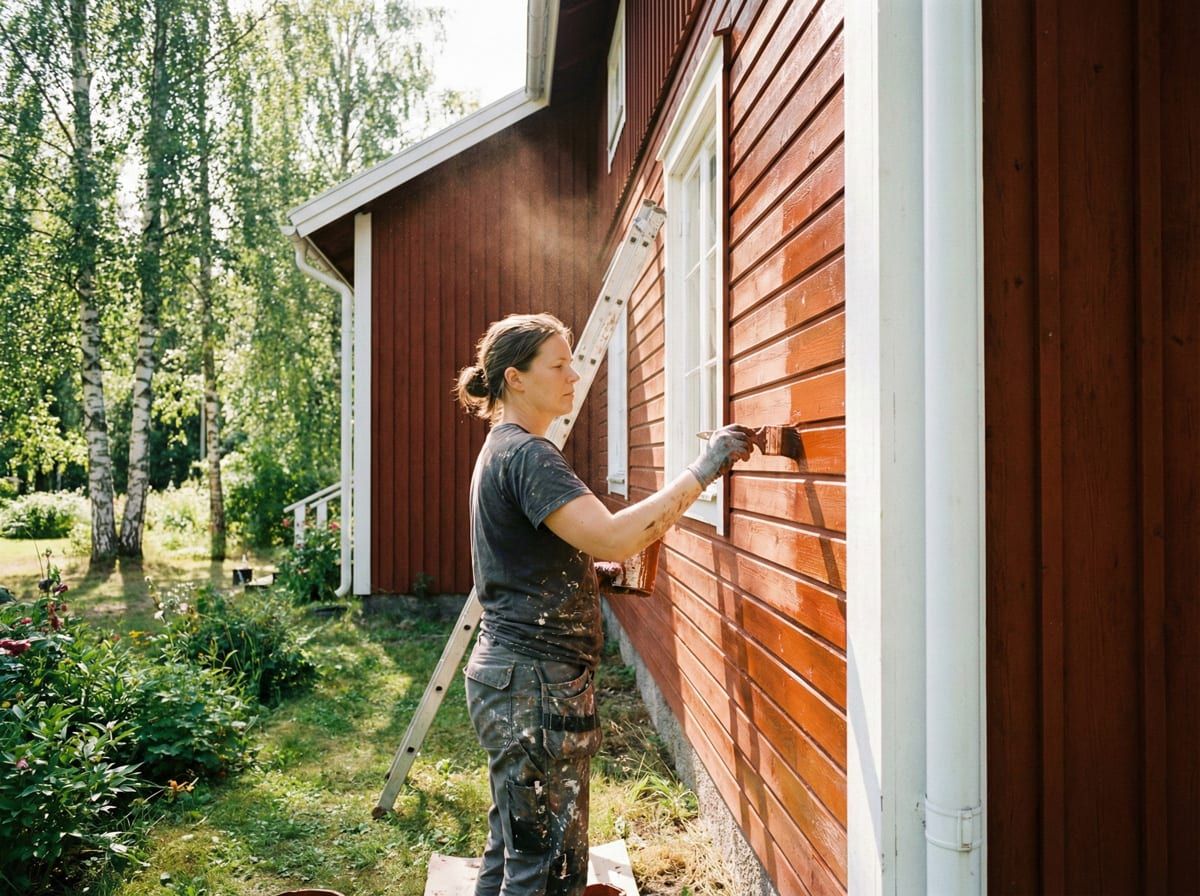 Holzlasur mit natürlicher Maserung