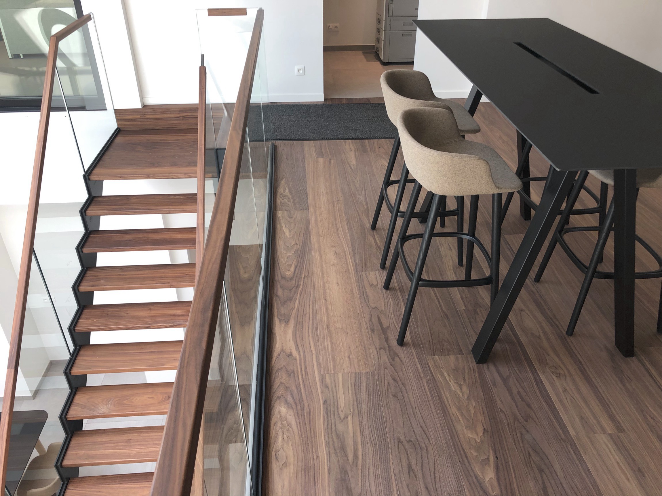 Landhausdielen in Nussbaum