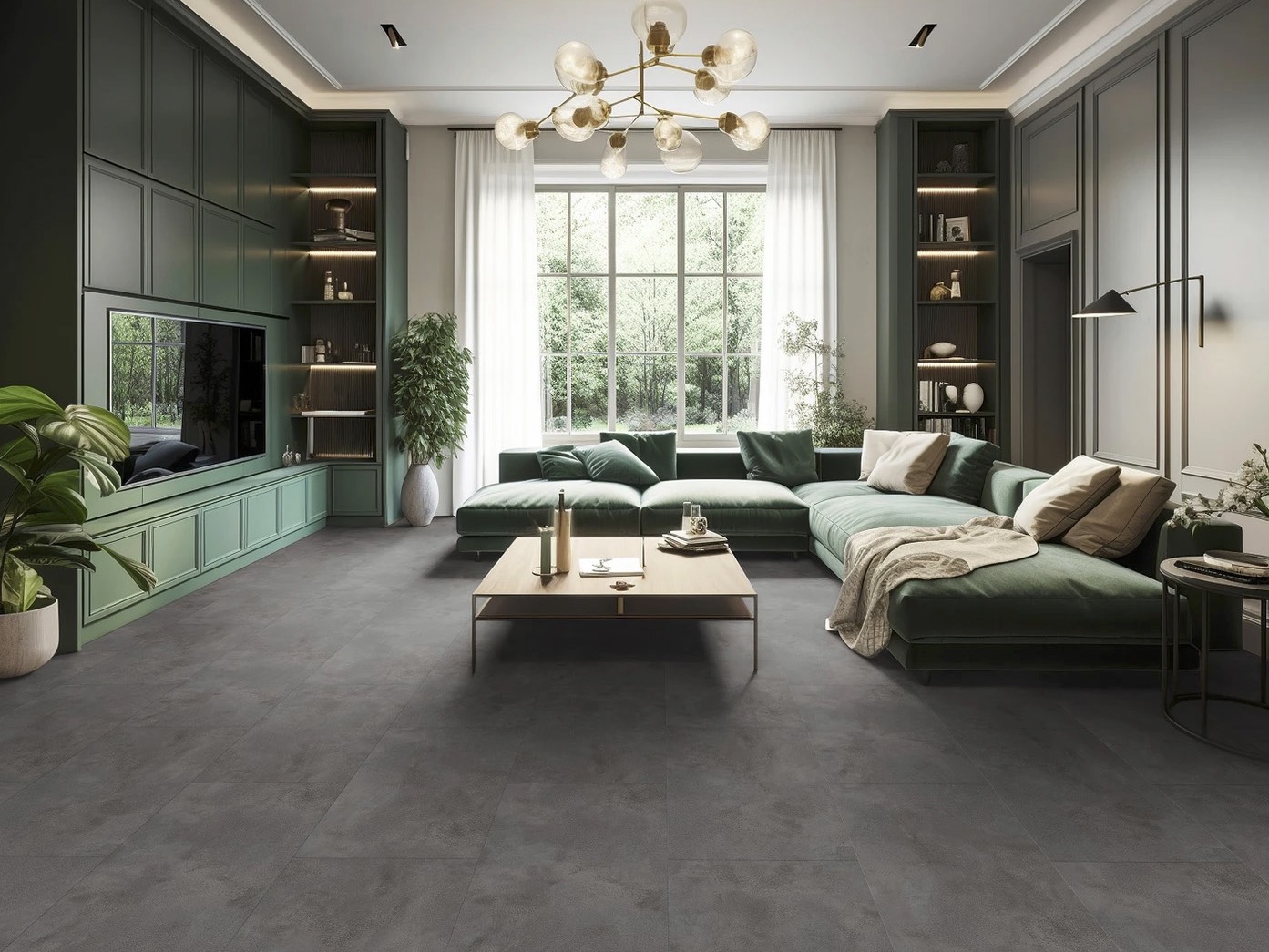 Designbelag in authentischer Holzoptik