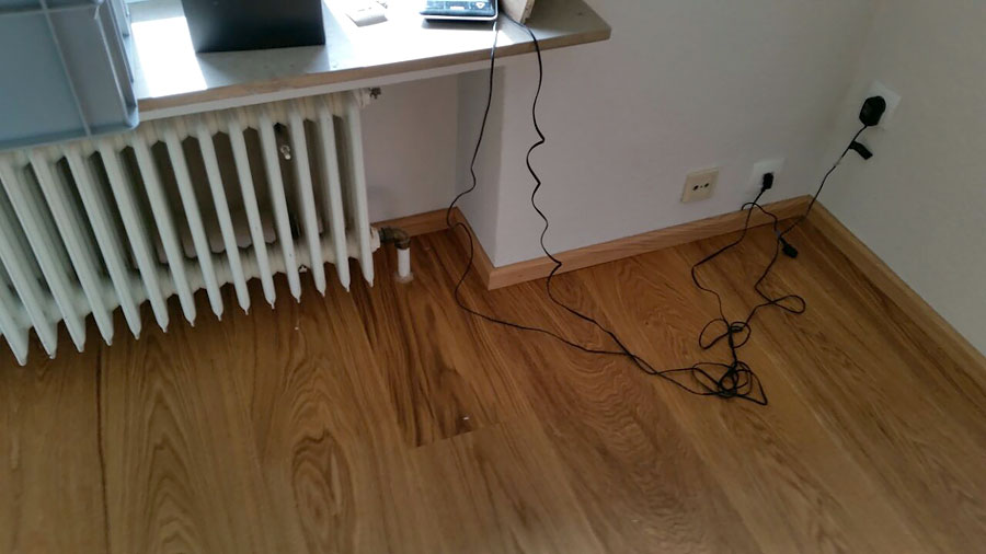 Parkettsanierung: Ausbau von Mosaikparkett und Neuverlegung von Landhausdielen im XL-Format-15