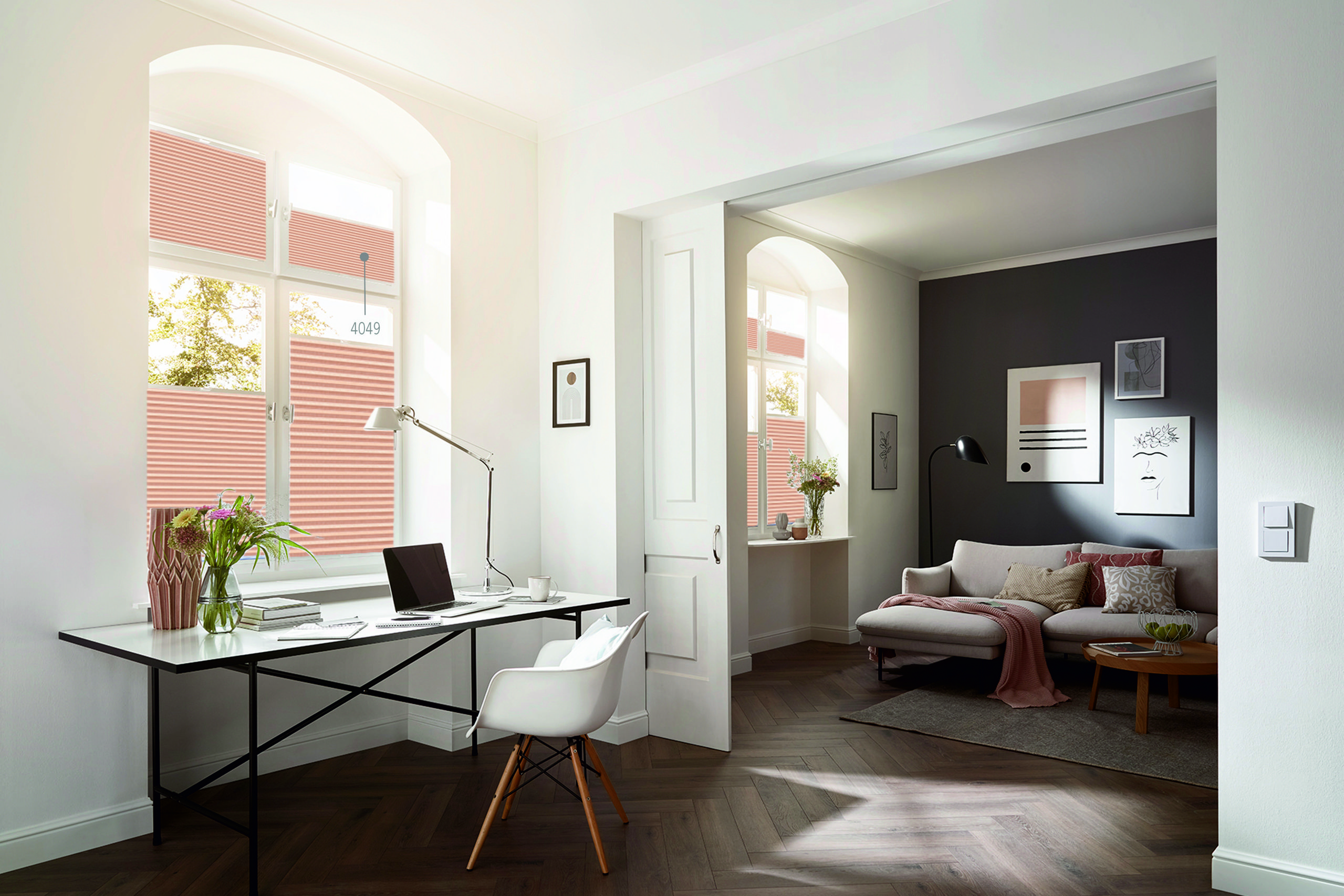 Wabenplissee zur Wärmedämmung