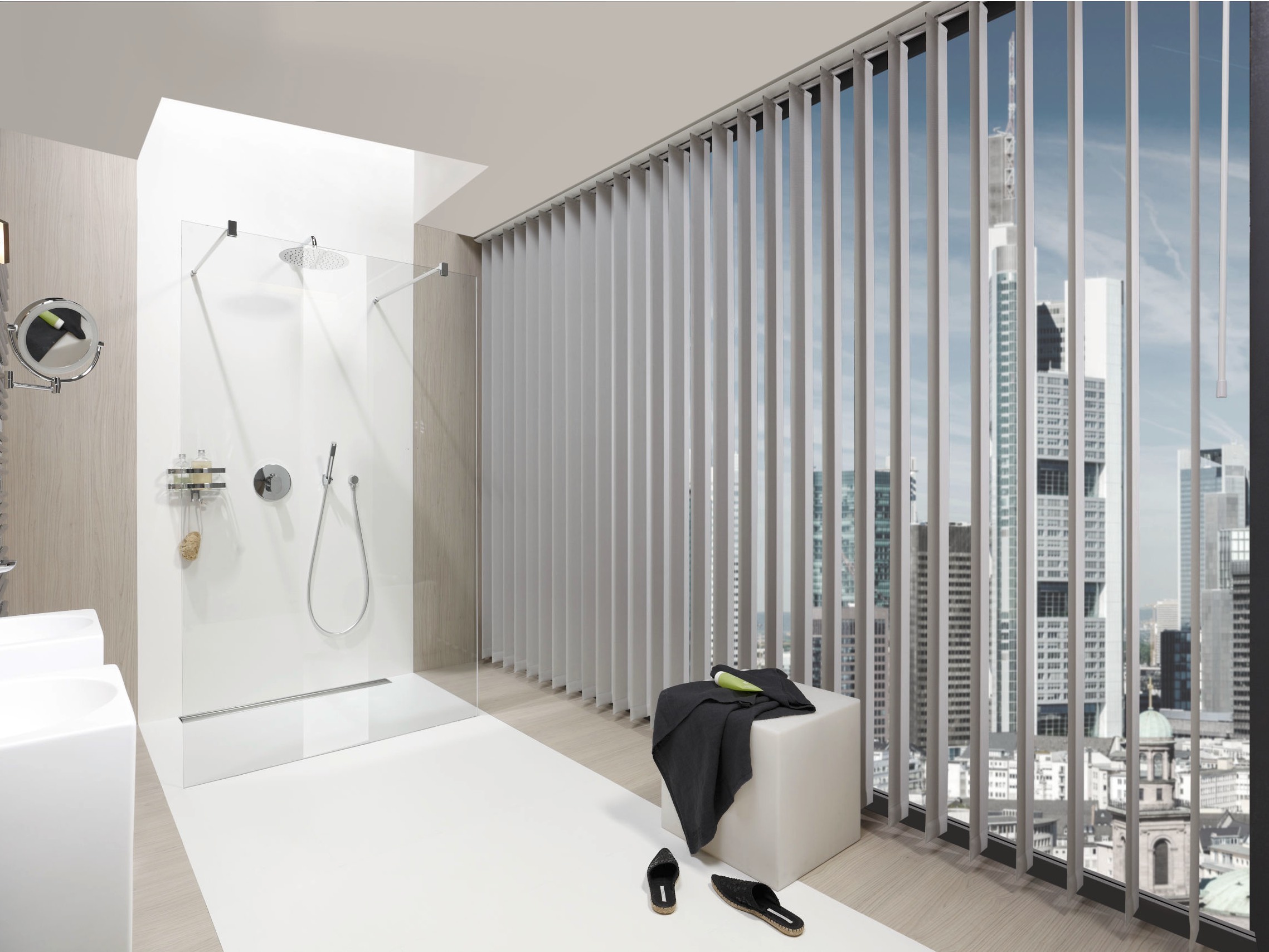 Vertikaljalousien für Wolkenkratzer 